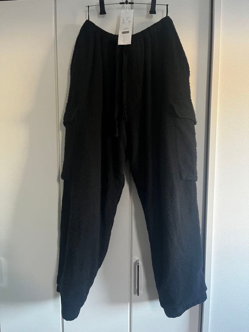 k*）様 【着用1度のみの美品】comoli 24AW 縮絨ウール6Pパンツ サ