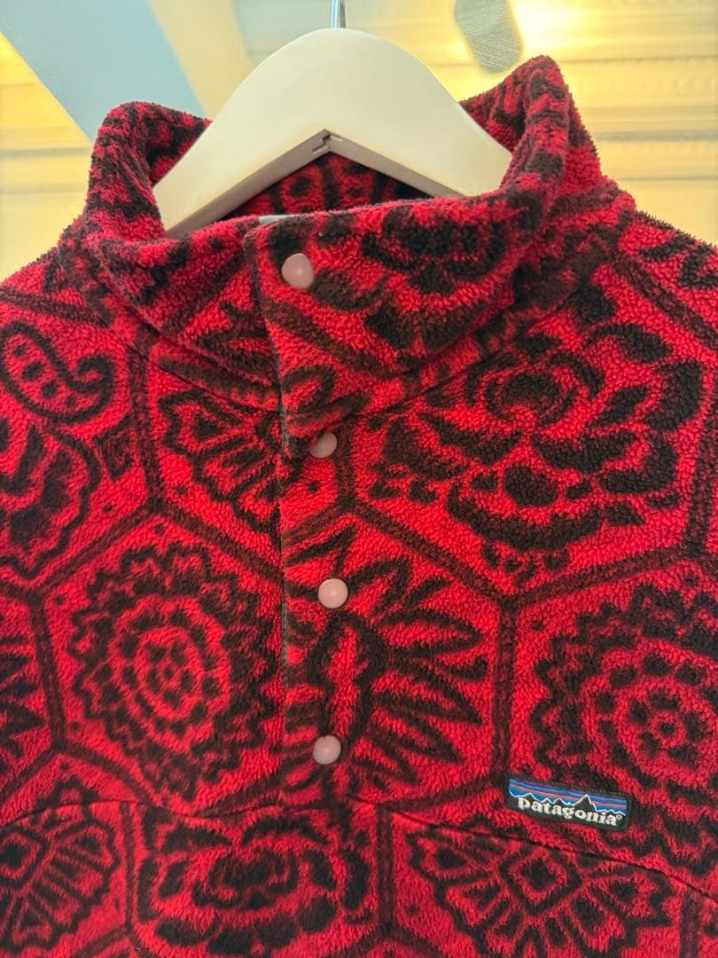 Patagonia USA製snap-T Nepal Hexagon 90s