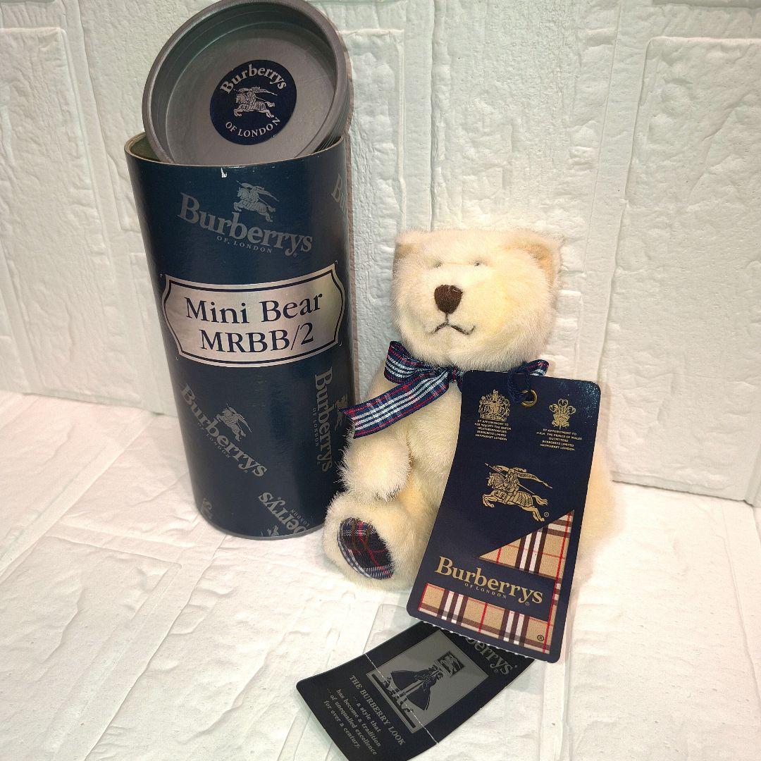 ✨希少 美品 Burberrys Mini Bear ぬいぐるみ テディベア