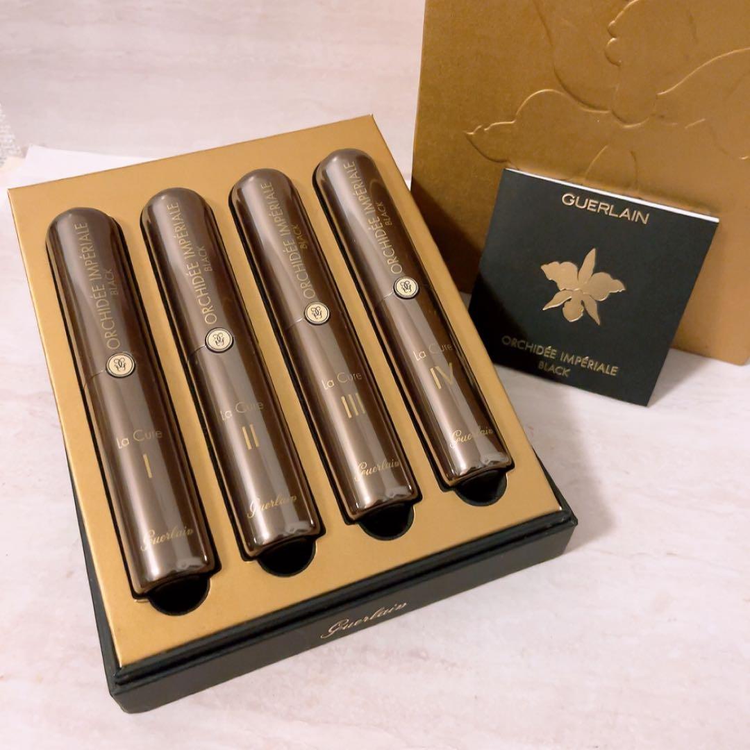 ☆ほぼ全量☆ゲラン オーキデアンぺリアル ブラック トリートメント 15ml×4