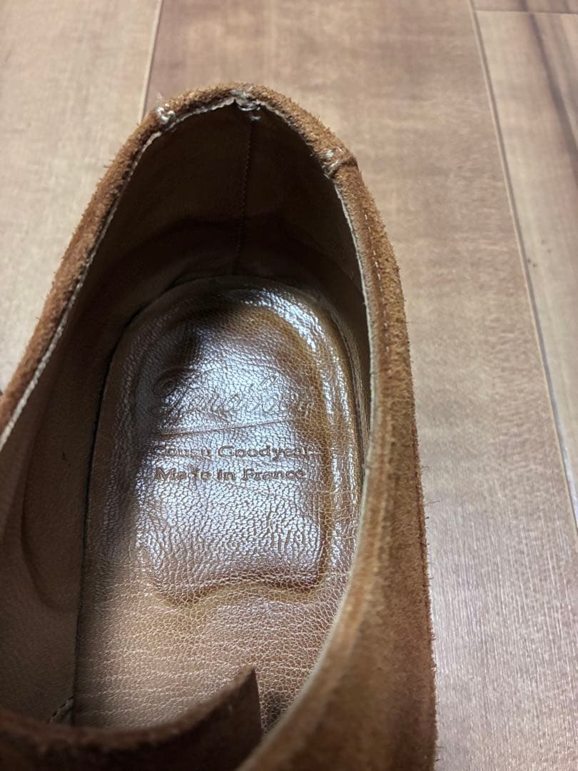 パラブーツ　シャンボード　スエード　サイズ10F