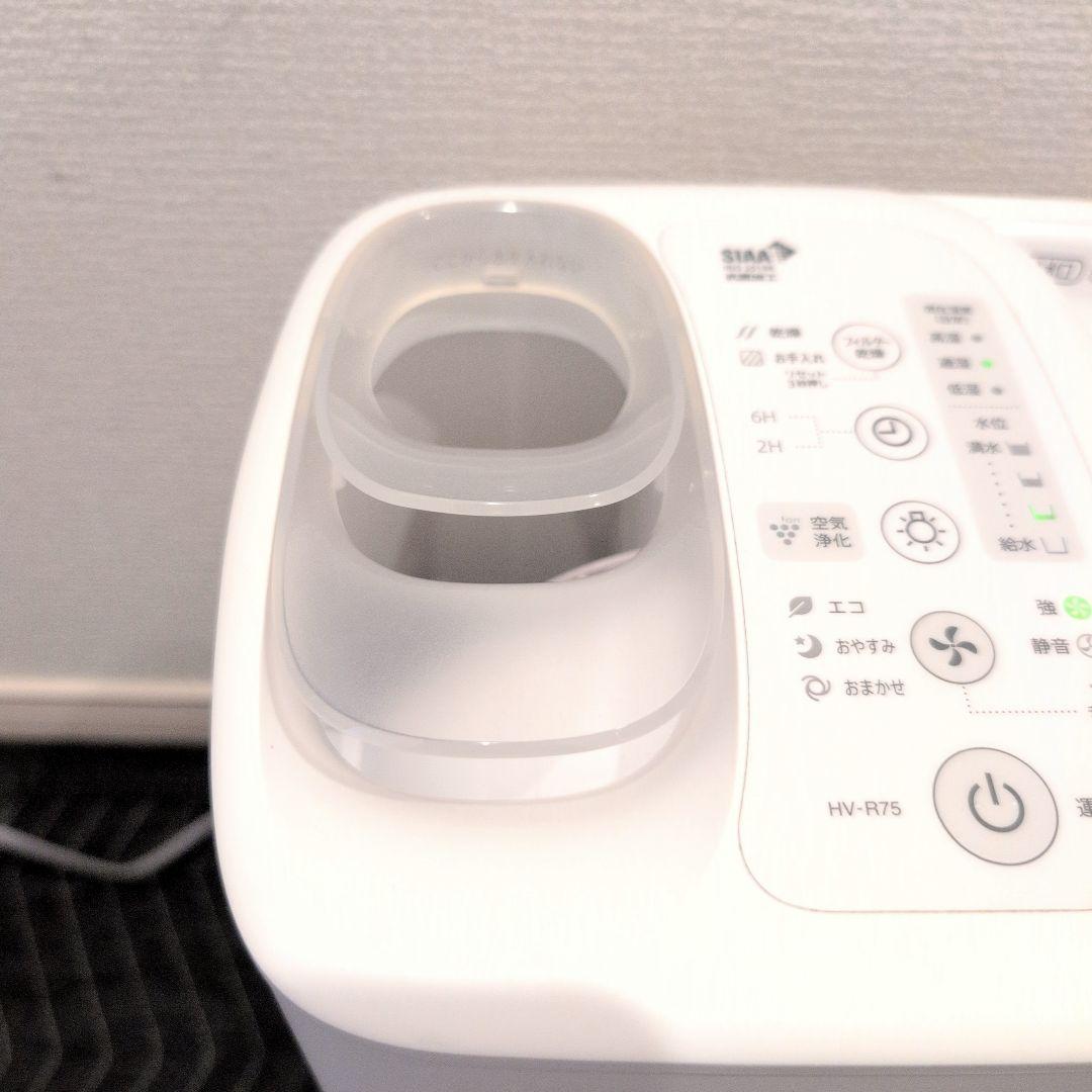 SHARPシャープ　加熱気化式加湿器　HV-R75-W