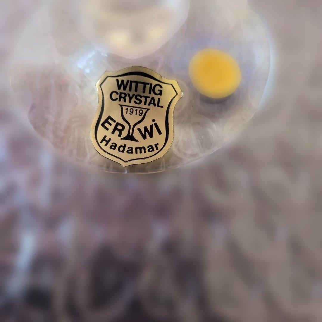 ウィッティ匕（wittig）クリスタル（crystal）工房製 箱付きペアグラス