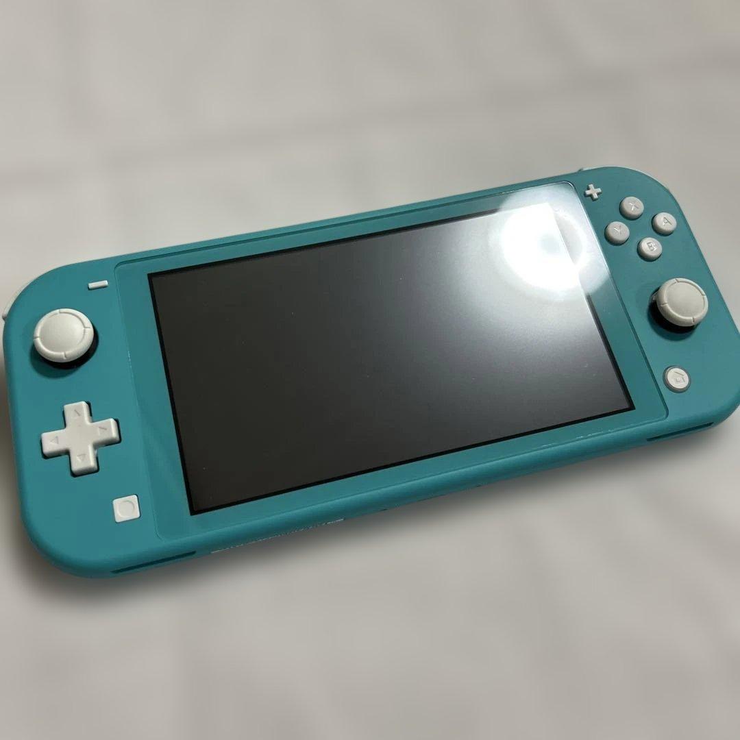 Nintendo Switch Lite 　ターコイズ　本体　ポーチ付き