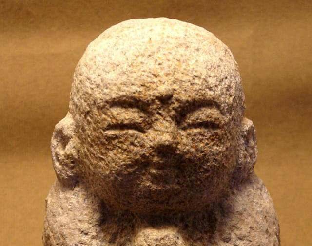 メルカリ出品石地蔵4　NO162