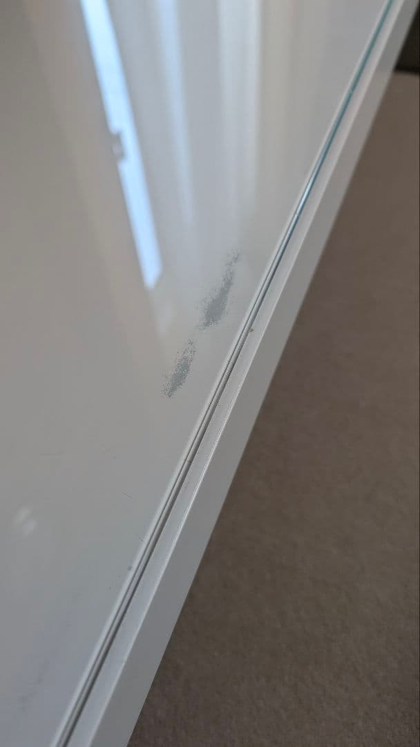 IKEA イケア 机 デスク ドレッサー ホワイト 引き出し マルム　MALM