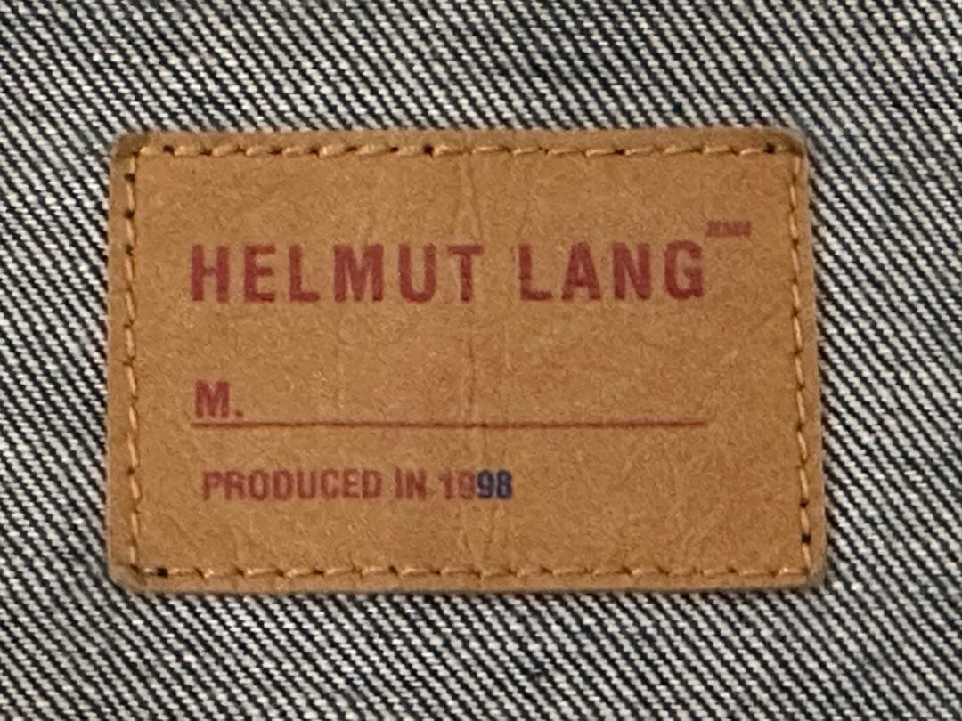 HELMUT LANG　ヘルムートラング　デニムジャケット初期　本人期 1998