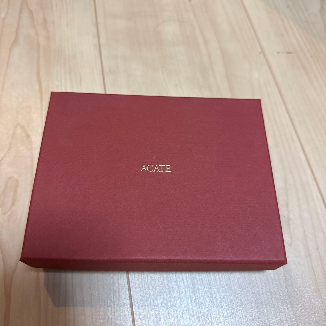 ACATE ブラウン レザー 名刺入れ