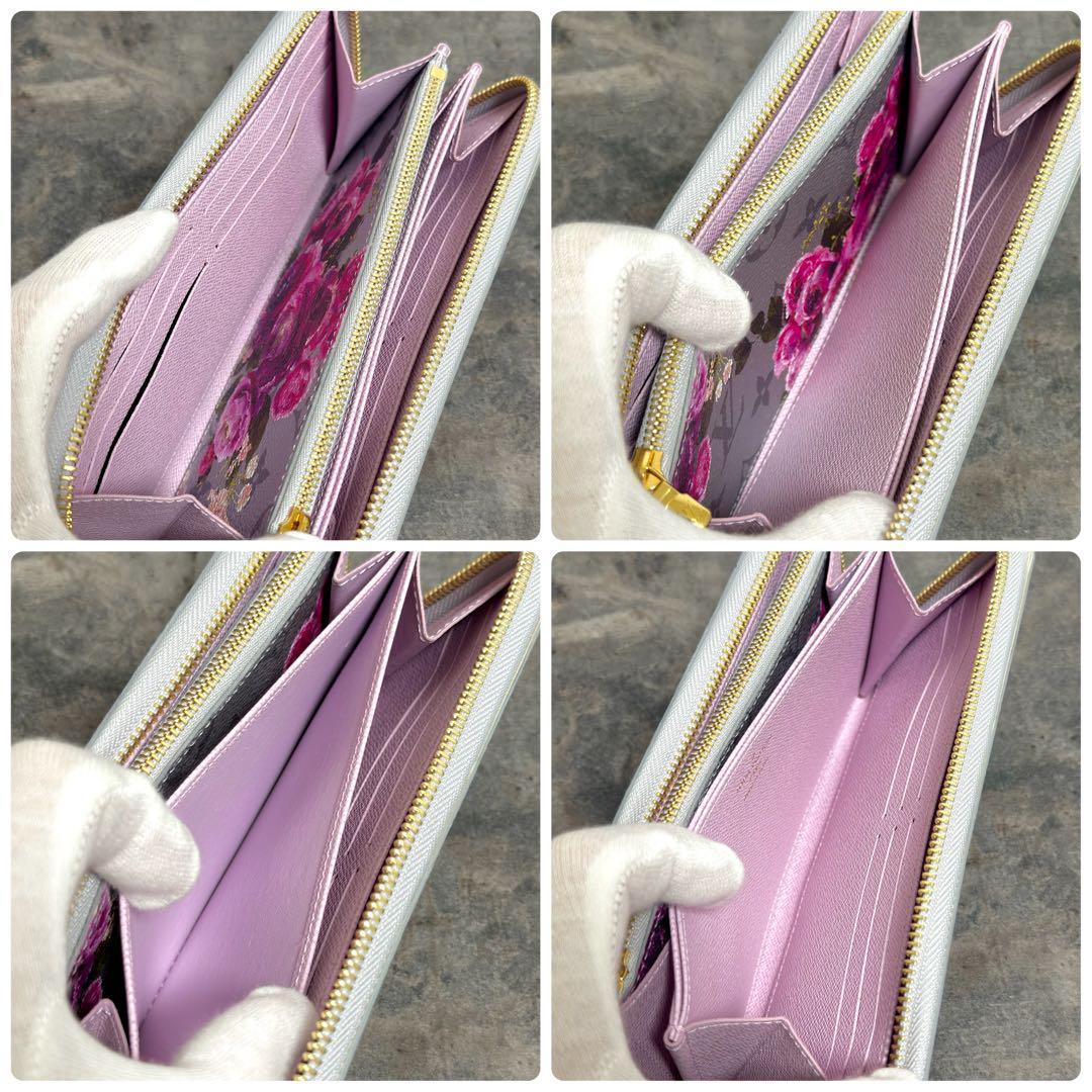 22AW 激レア 新品同様⭐️ルイヴィトン LVガーデン ジッピーウォレット 花柄