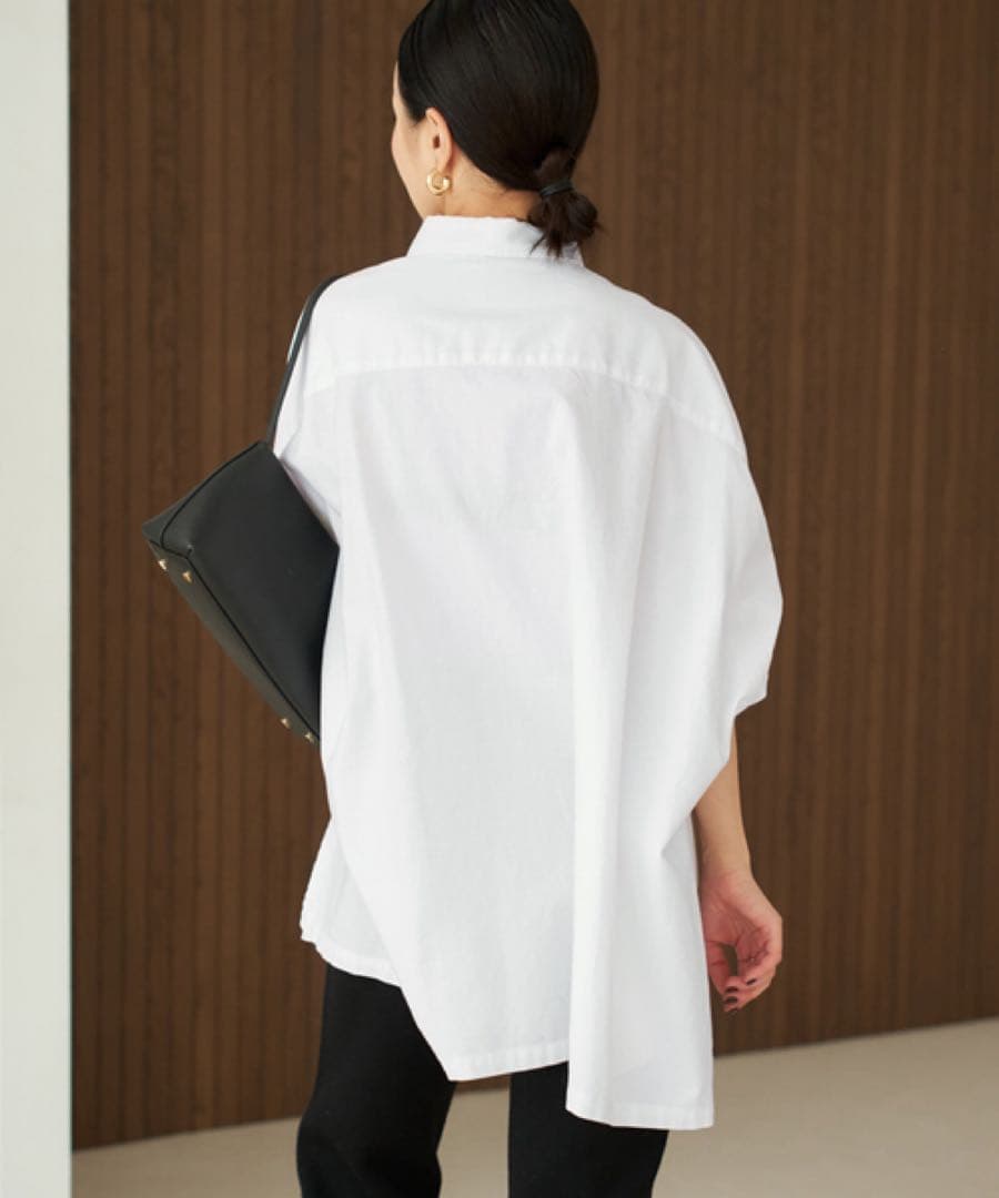 【美品】Plage Light OX Poncho シャツ 25AW完売品