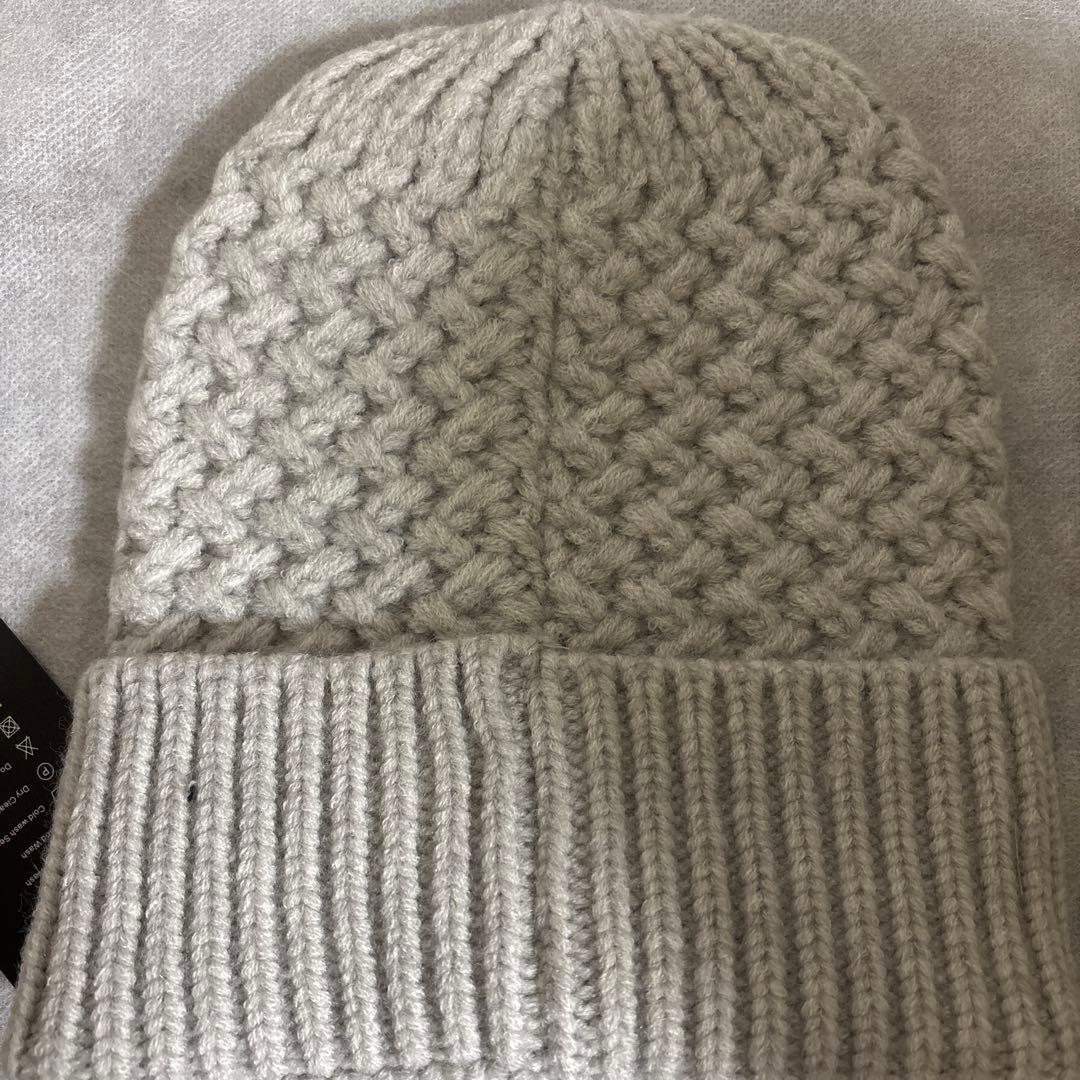 ニット帽グレーご予約