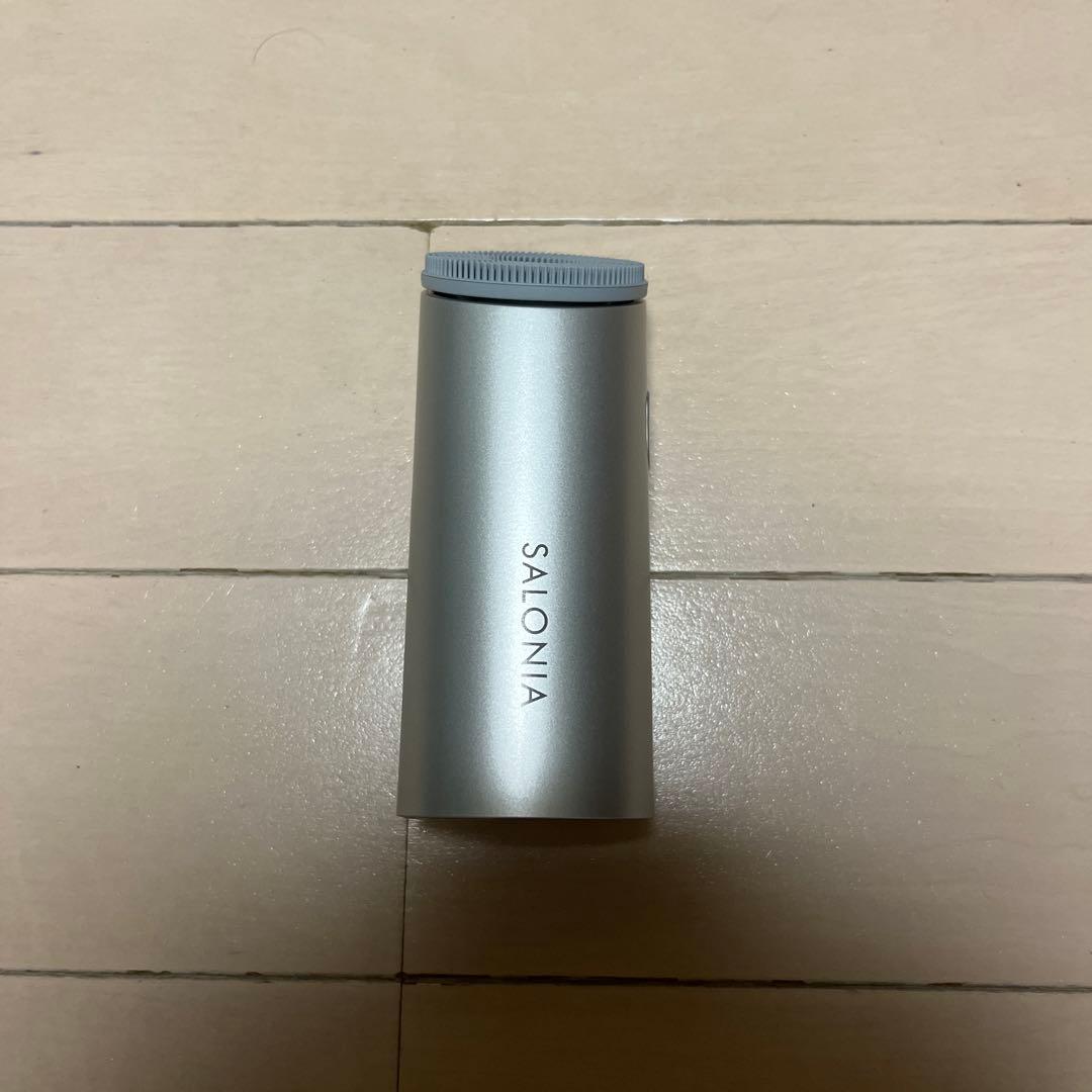 SALONIA イオンフェイシャルブラシ　洗顔フォーム付き