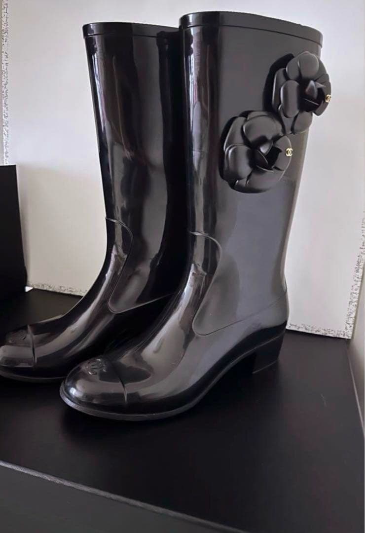 J*C様 CHANEL レインブーツ　37