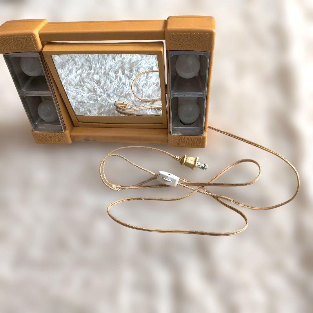 80's アンティーク　メイクミラー