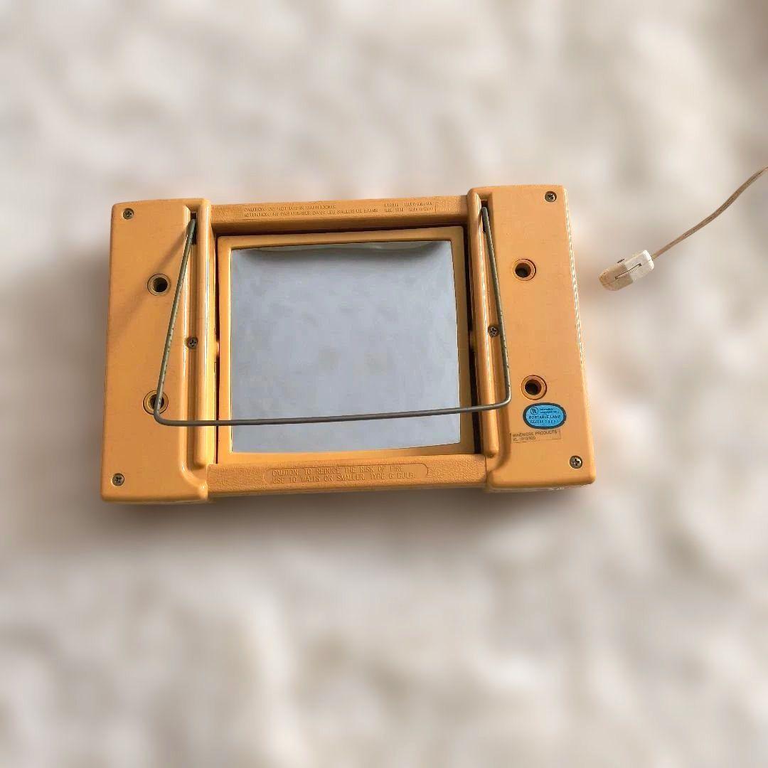 80's アンティーク　メイクミラー