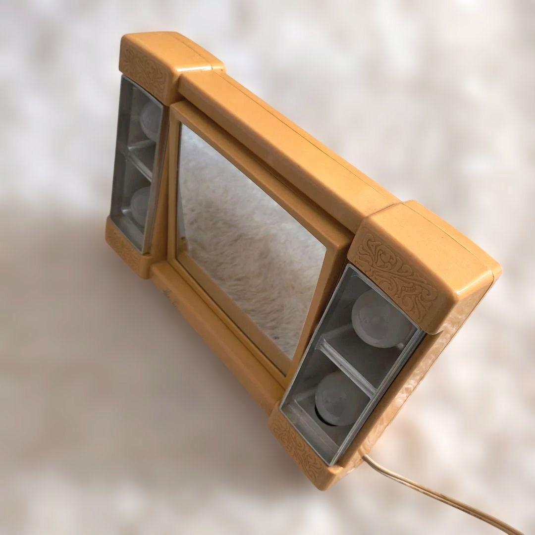 80's アンティーク　メイクミラー