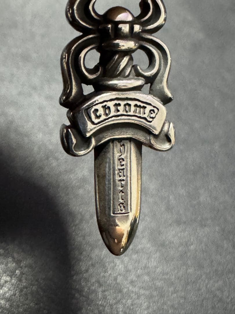 【確認用・新品未使用】クロムハーツ 5ダガー キーリング