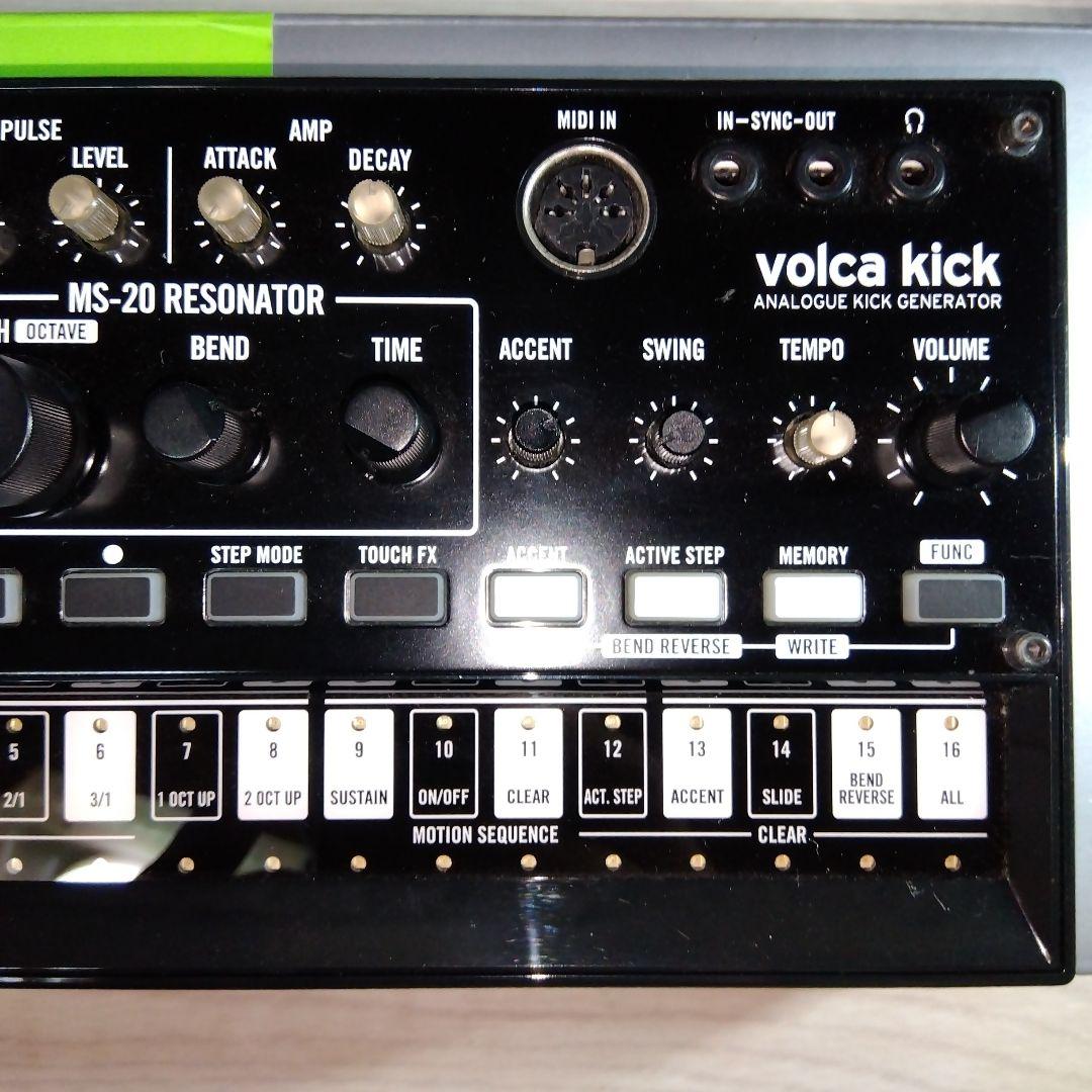 KORG Volca kick アナログシンセサイザー
