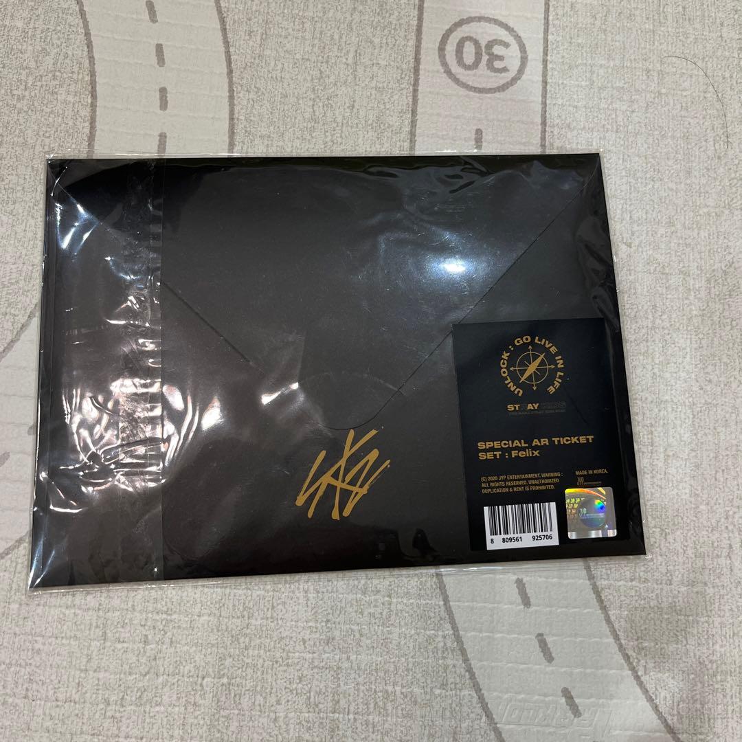 StrayKids UNLOCK オンコン ARチケット フィリックス トレカ