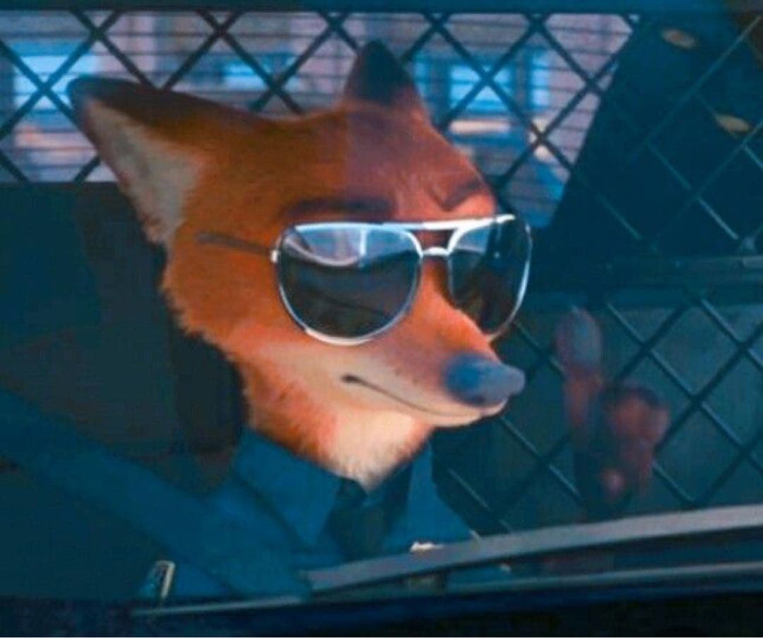 【あ】新品未使用 JINS ズートピア コラボ サングラス　ニック モデル