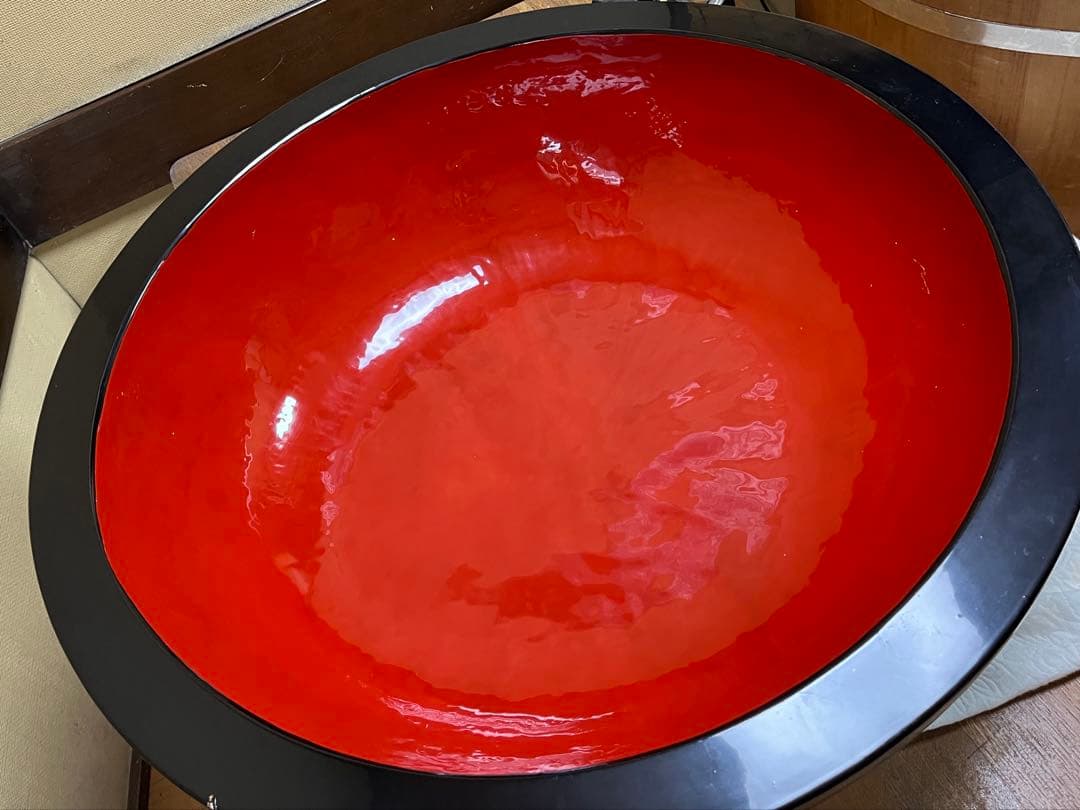 蕎麦　こね鉢 木製