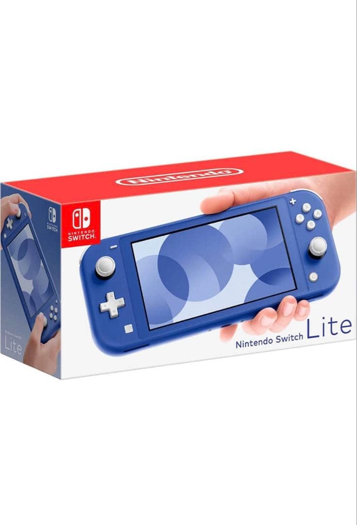 【美品】2025年5月購入Nintendo Switch Lite ブルー 本体