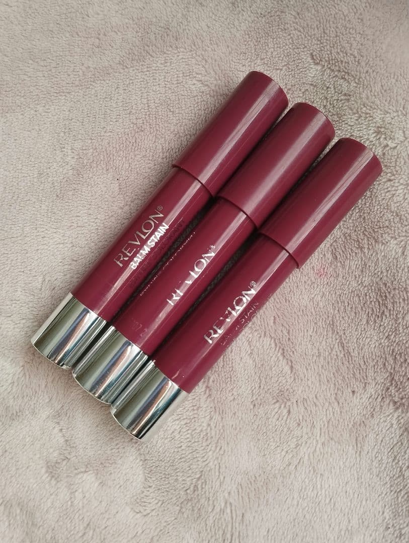 廃盤希少品 レブロン バームステイン #05 リップリップバーム 3点