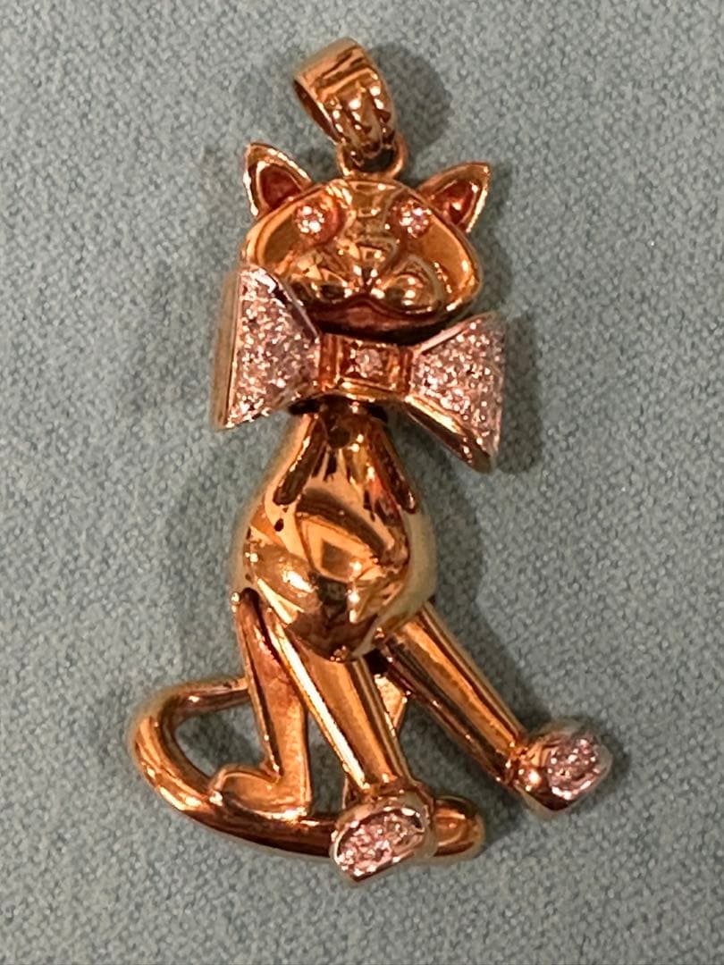 DAMIANI ダミアーニ ネコちゃんチャーム　★