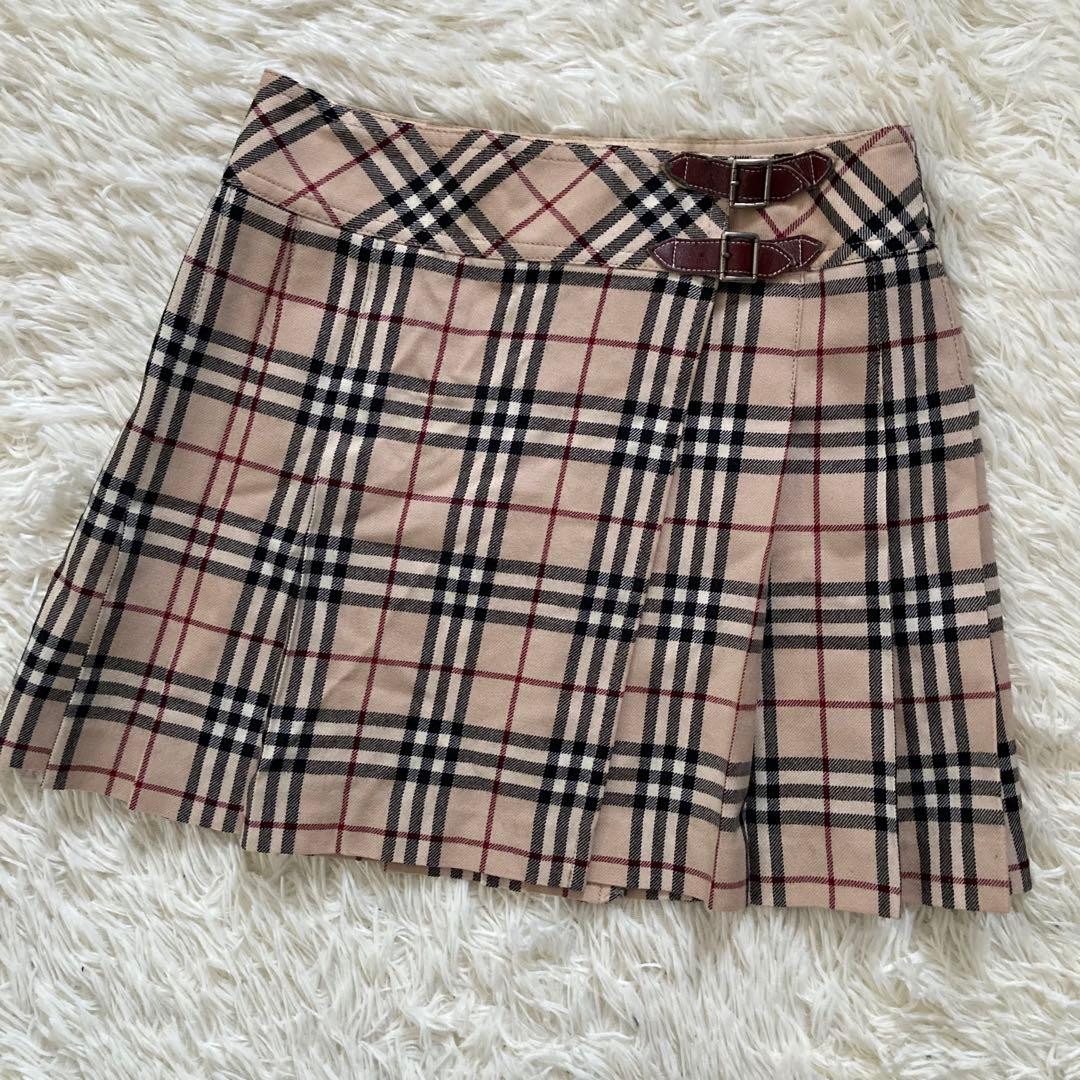 BURBERRY BLUE LABEL チェック柄スカート 36