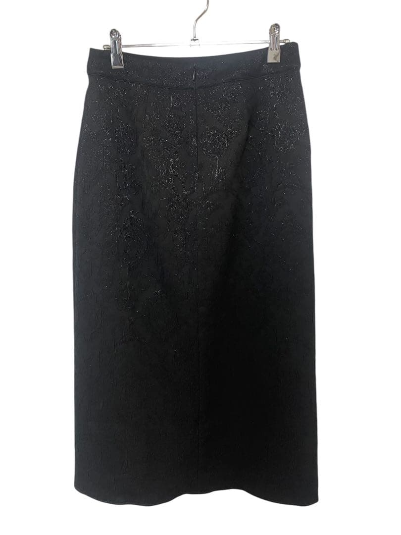 LEJA ドレス フレアスリーブ　ブラック　クラシカル　華やか　綺麗め