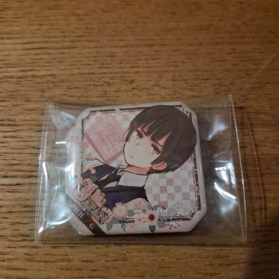 ヘタリア ぷくっとバッジ 日本