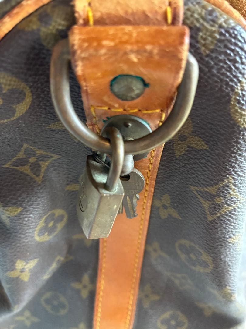 LOUIS VUITTON ボストンバッグ モノグラム キーポル50 ブラウン