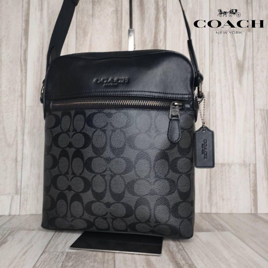 60 COACH コーチ　シグネチャー　ショルダーバッグ