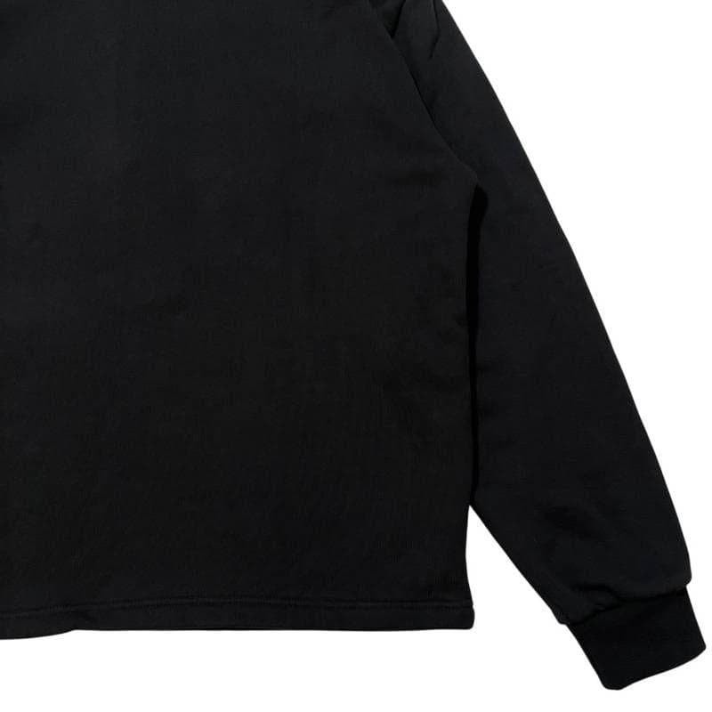 マ*ネ様 @8995 adidas ハーフジップ ポロスウェット ブラック XL