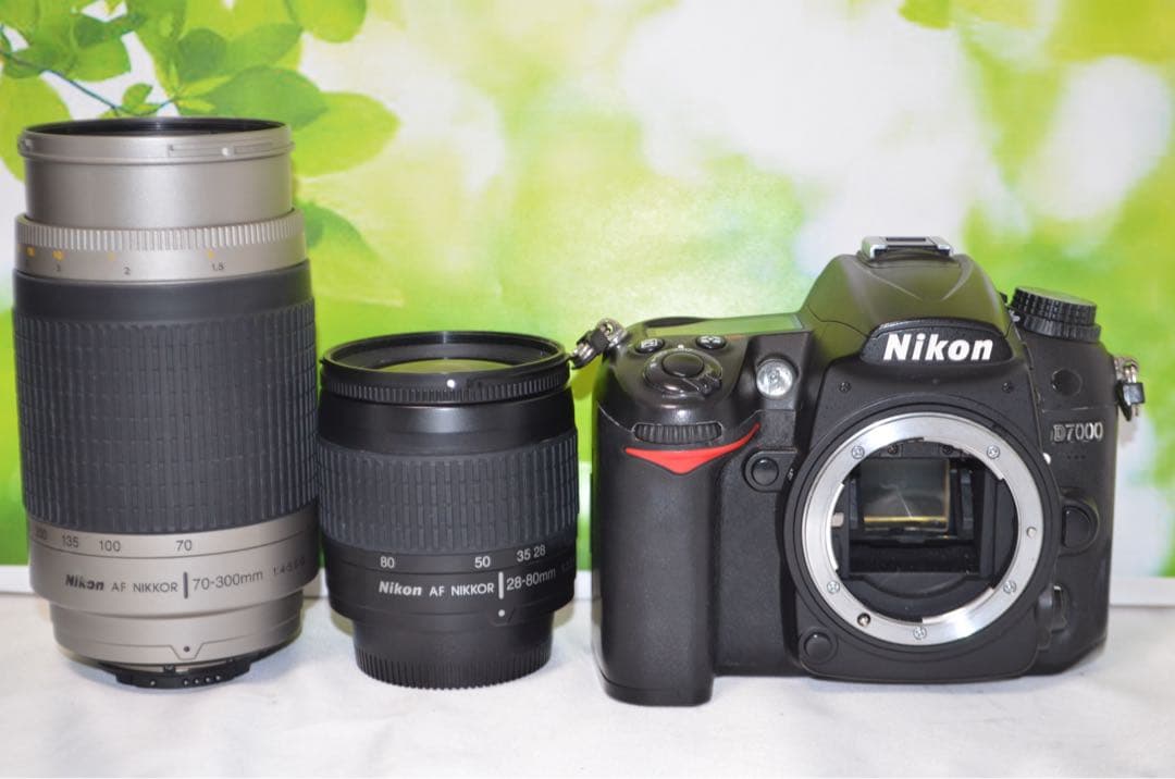 超望遠レンズ付き Nikon D7000 ダブルレンズ 美品 ニコン