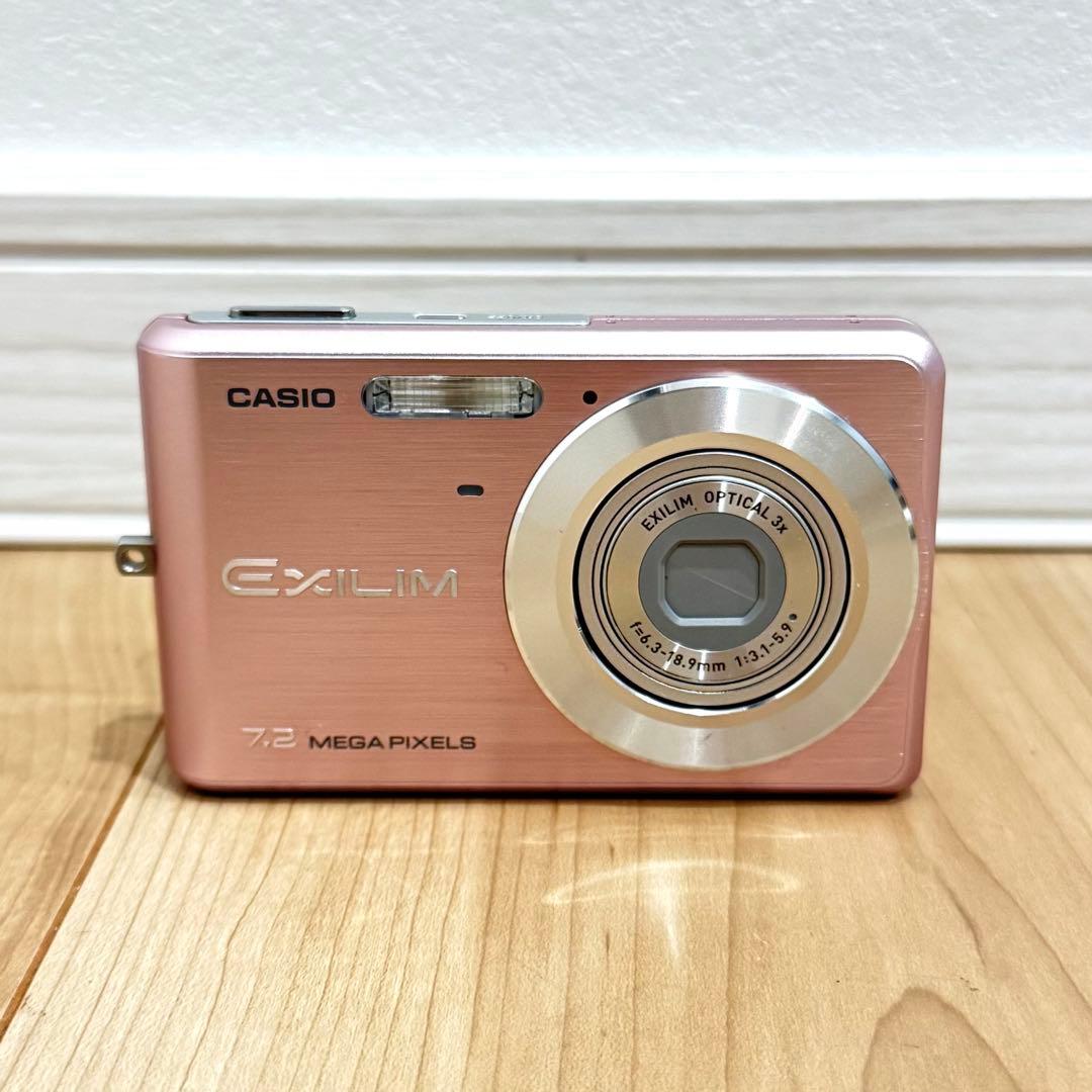 【美品】　CASIO カシオ　EXILIM EX-Z77 デジカメ　ピンク