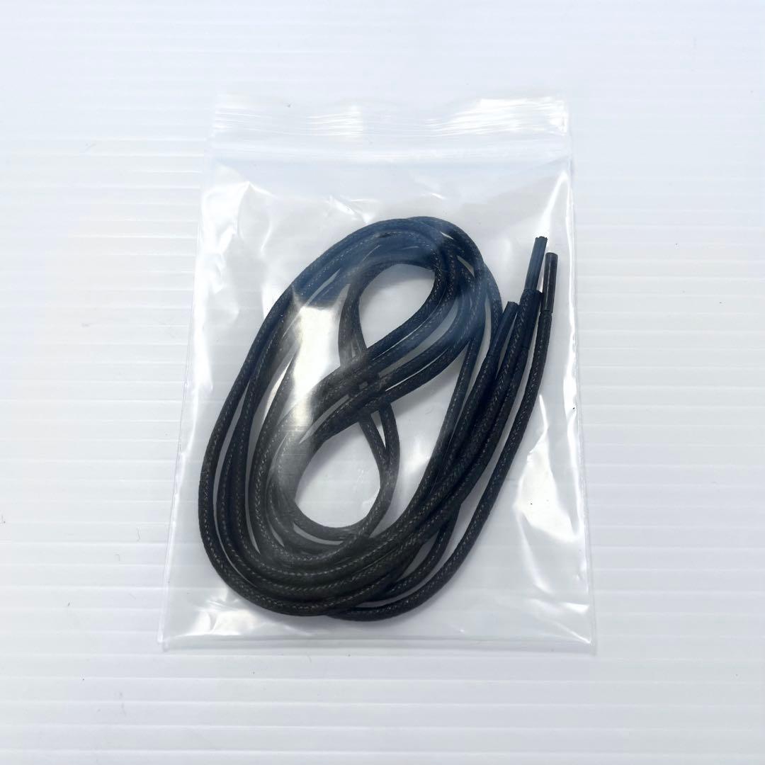 未使用級✨ マナ MANA 厚底レースアップシューズ　黒 25cm