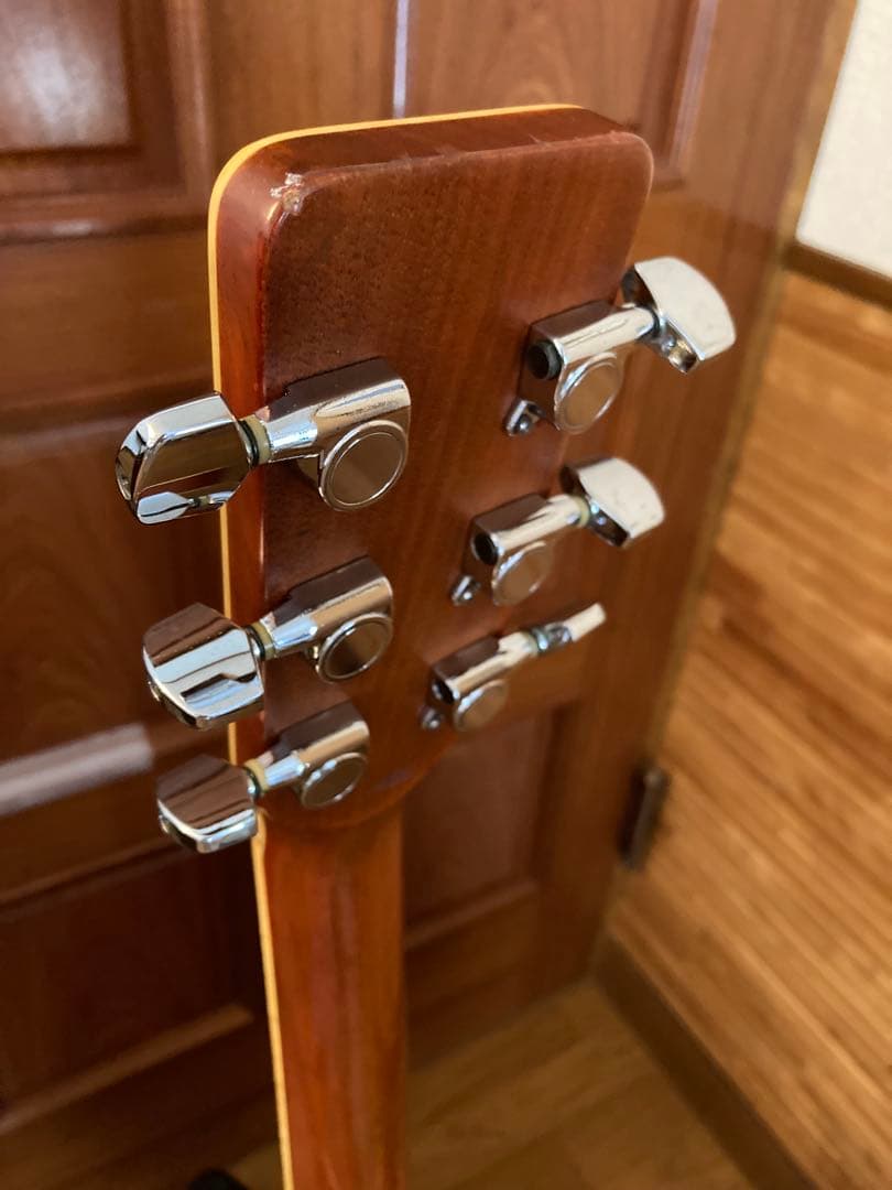 Morrisアコースティックギターモーリスジャパンヴィンテージ　ハードケース付