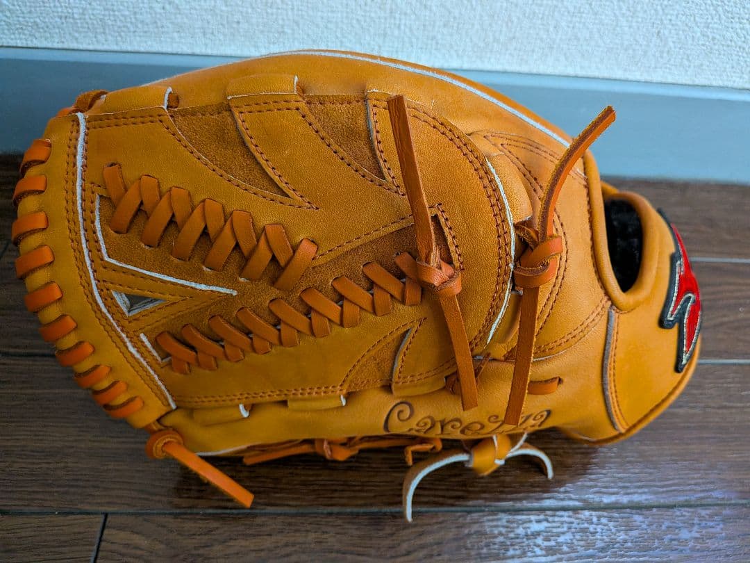 Mizuno 野球グローブ 2GS-57330 クリアオレンジ 51H左投げ用
