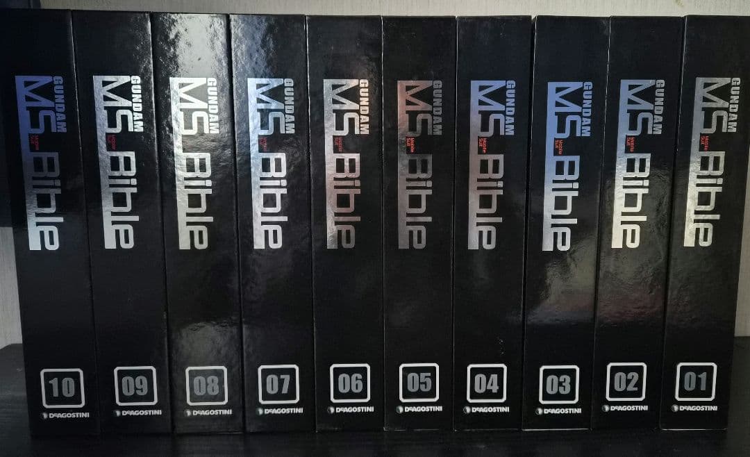 ガンダム 週刊モビルスーツバイブル MS Bible 1~100号 ケース付き