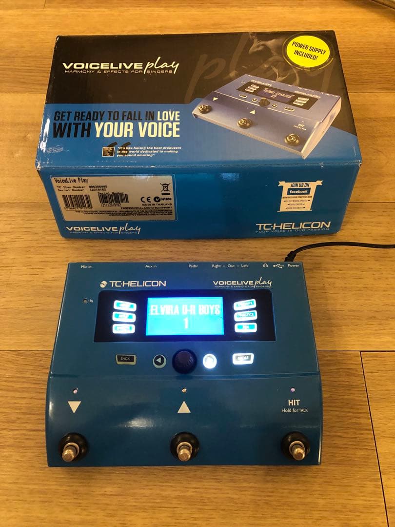 TC HELICON ‪VoiceLive Play ‬ボーカルエフェクター