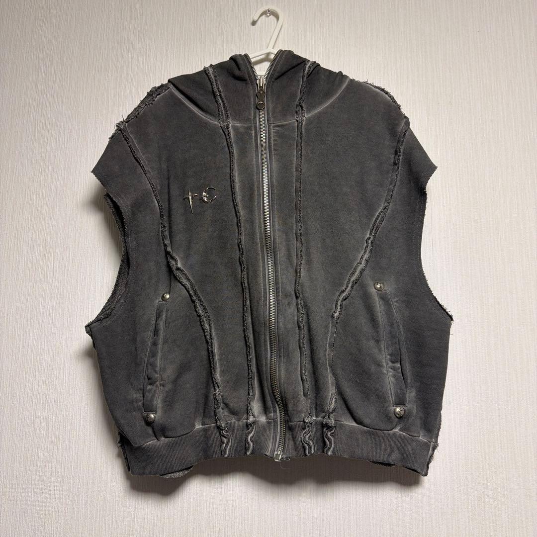 トップス thug club Gladiator Hooded Vest