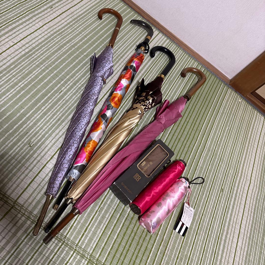 セリーヌ　ジバンシー　イヴ・サンローラン　バレンチノ　　ラルフローレン　傘　雨傘