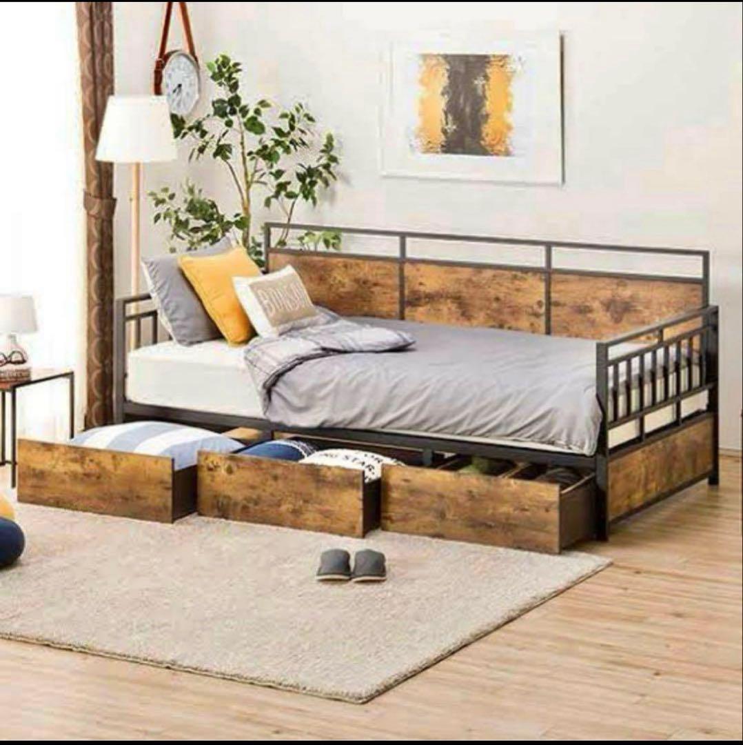 【引き取り可】カウチベッド　マットレス