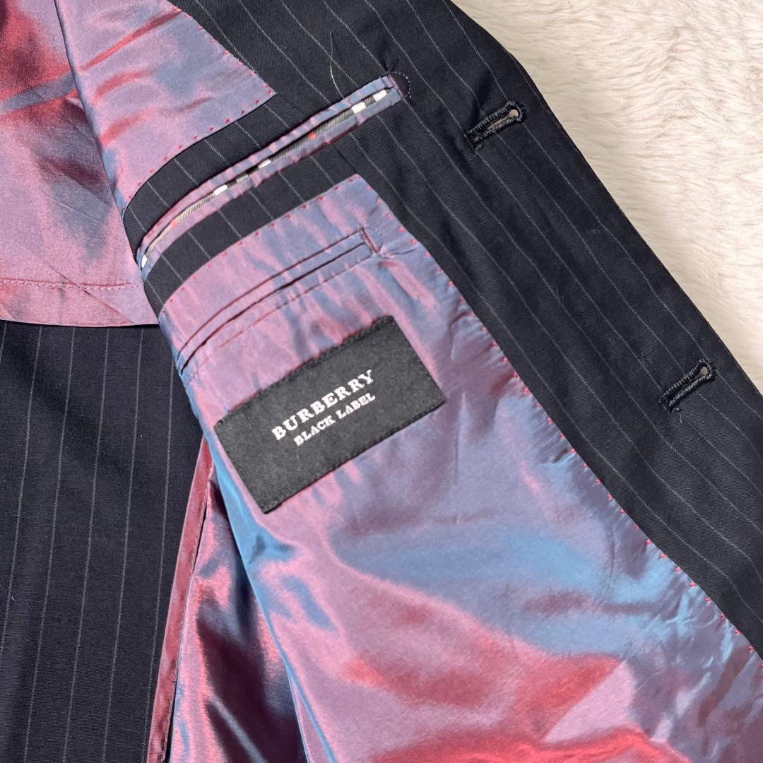 美品 バーバリーブラックレーベル　セットアップ タスマニアウール40R L