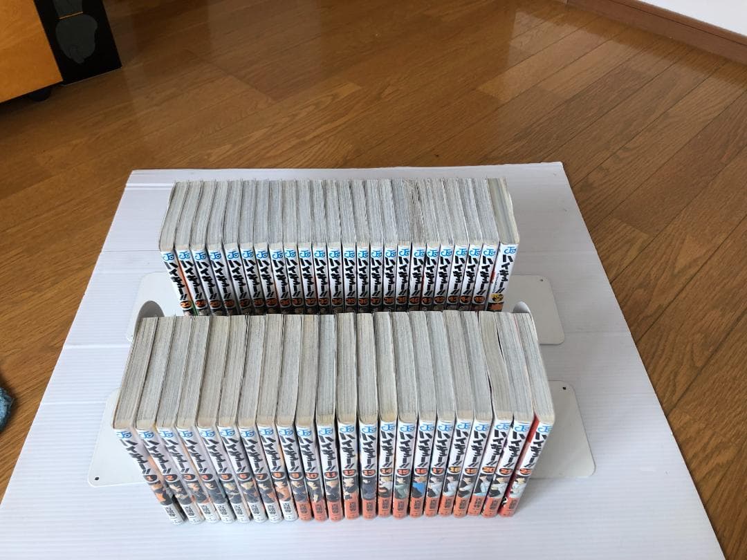 美品　ハイキュー　全巻　初版　帯　ガイドブック　冊子　特典　ポストカード