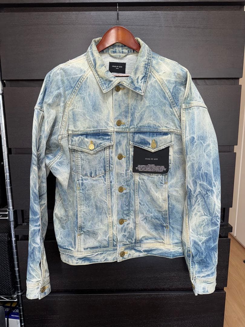 ジャケット・アウター FEAR OF GOD Holy Water Denim Jacket M