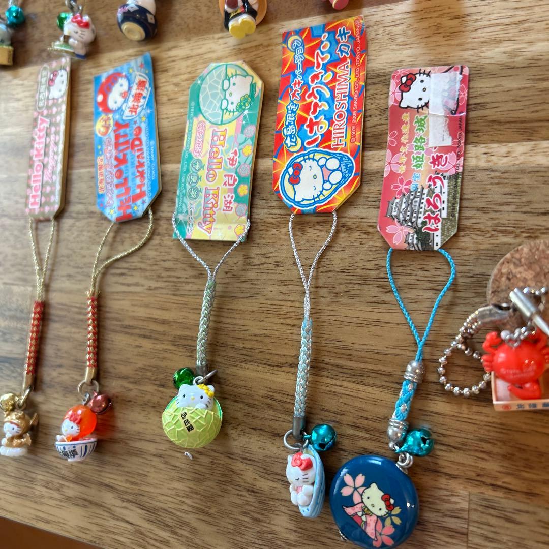 レア　ご当地キティ　ハローキティ　まとめ売り　根付　ストラップ　はろうきてぃ