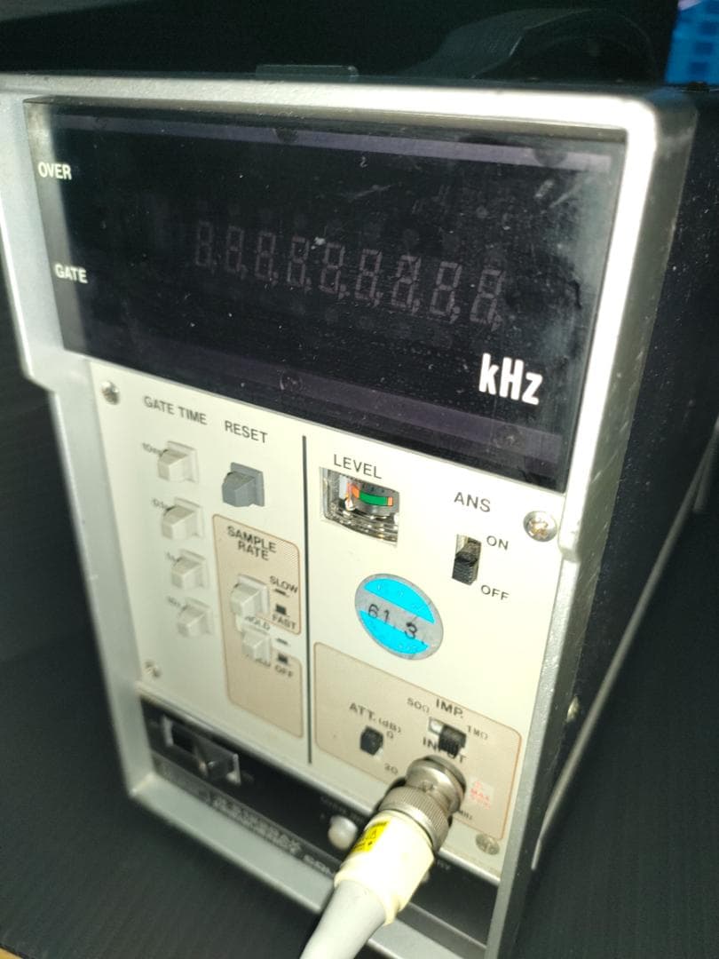 タケダ理研　周波数カウンターTR-5122GAK