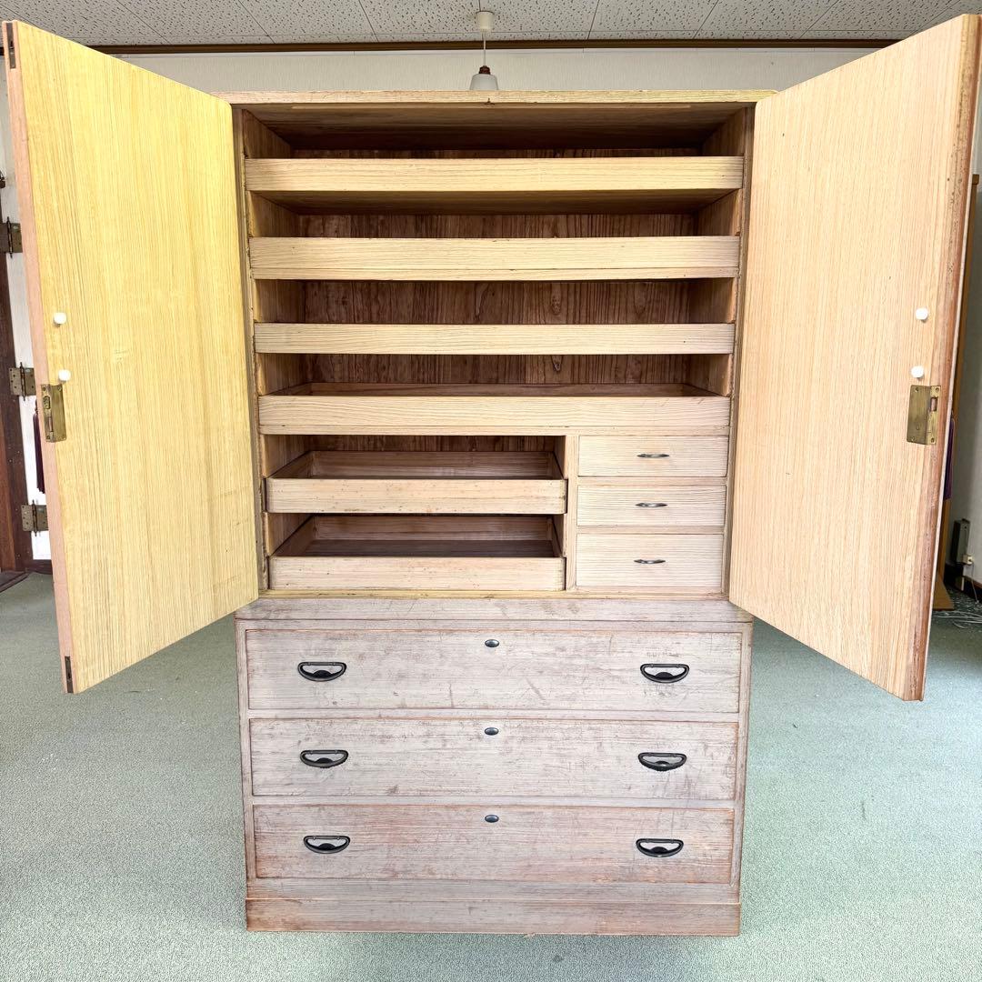 【良品】⚠︎引取限定⚠︎ 昭和 桐箪笥 桐タンス ヴィンテージ 2段